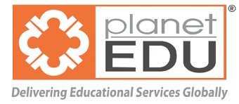 Planet EDU logo education consulting client